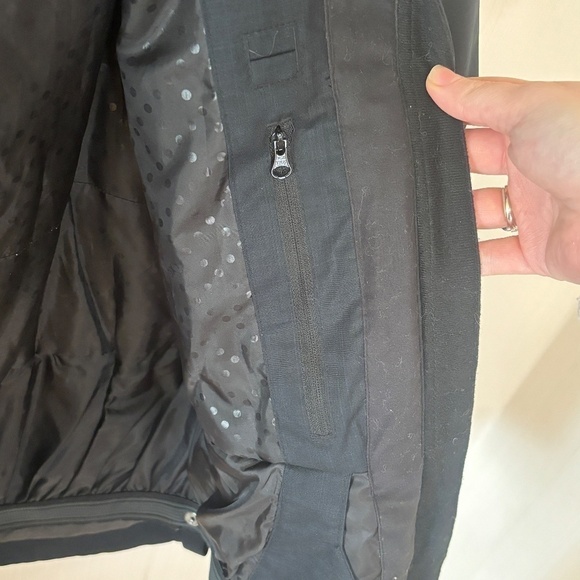 Roxy Black Slim Fit Hooded Winter Coat Jacket Winter Sport SZ Medium - Picture 7 of 14